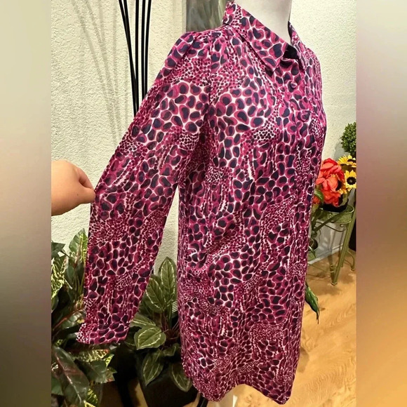Lilly Pulitzer beautiful printed mini dress size 4 - Picture 4 of 12